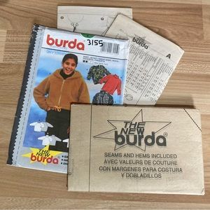 UNCUT Burda 3155 Sweater, vest 1997